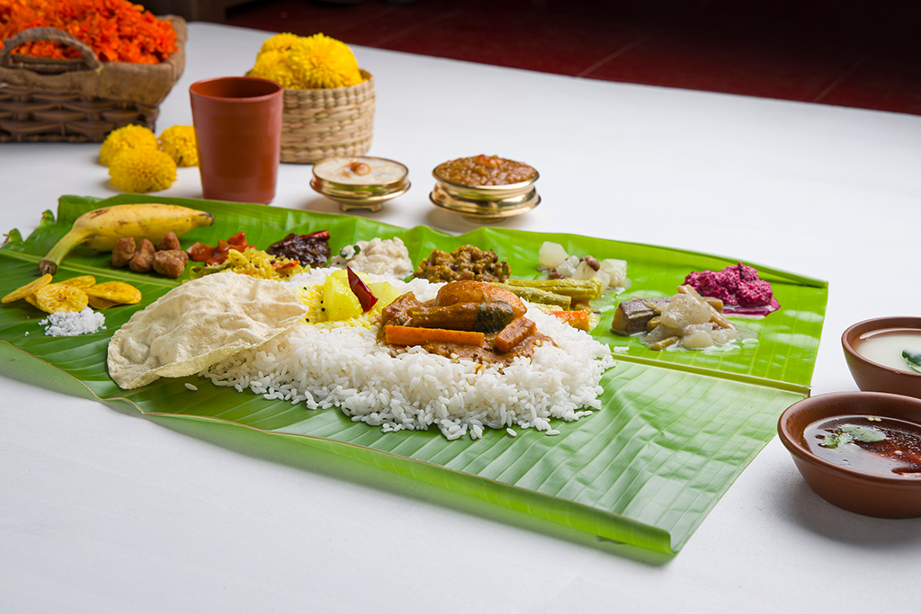 traditional Kerala Sadhya